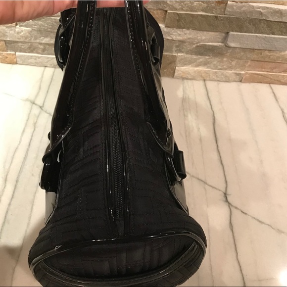 Vera Bradley Black Quilted Purse - Picture 3 of 13